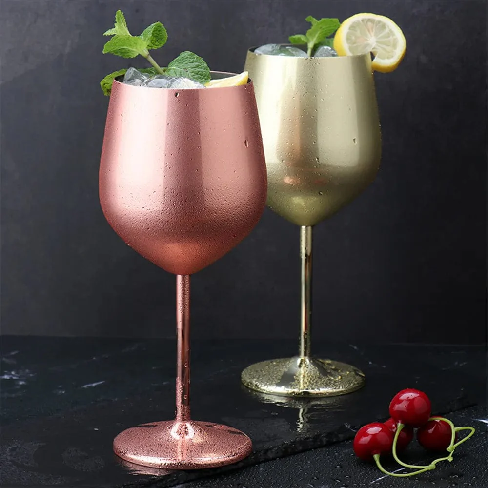 Stainless Steel Wine Goblet - Image 4